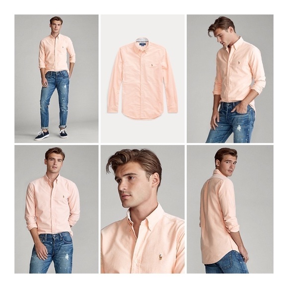 Ralph Lauren Classic Fit Striped Oxford Shirt - Picture 5 of 5